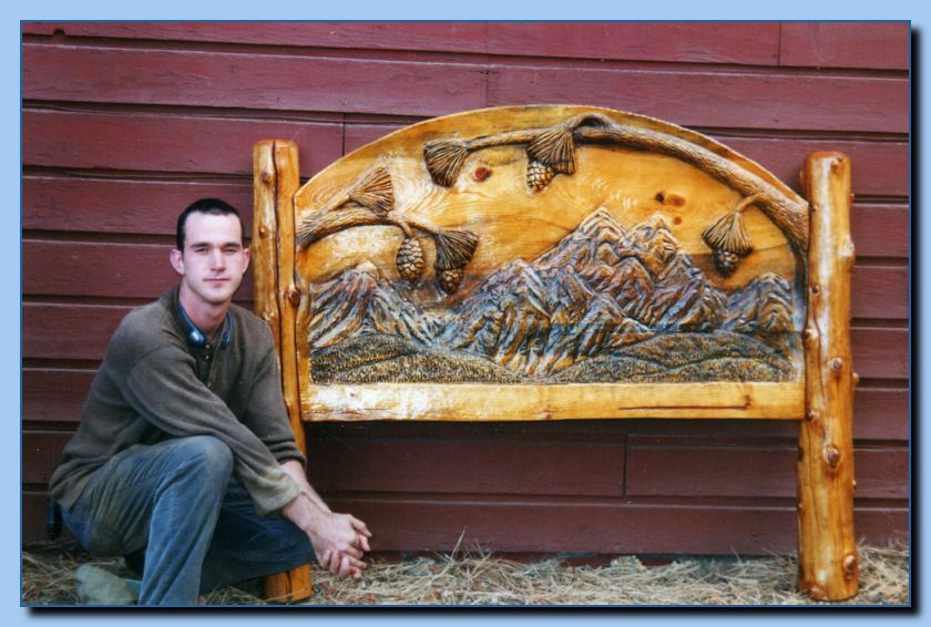 1-10 headboard landscape relief and artist-archive